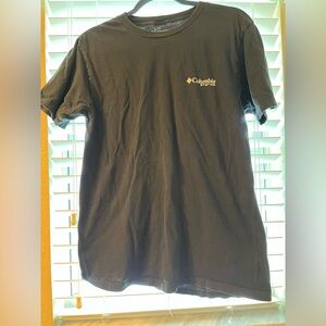 Columbia Black Short Sleeve Logo Tee